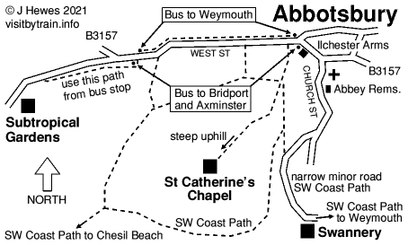 Abbotsbury map