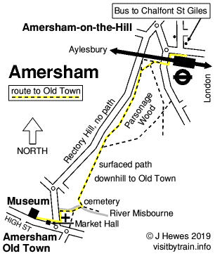 Amersham map