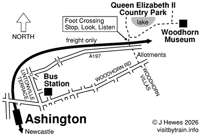 Ashington map