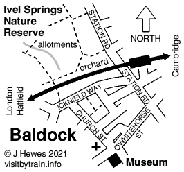 Baldock map