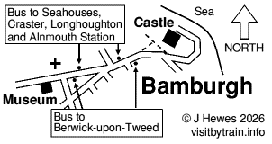 Bamburgh map
