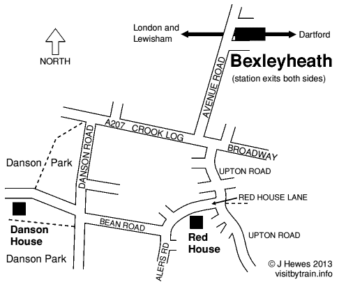Bexleyheath map