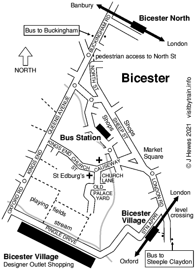 Bicester map