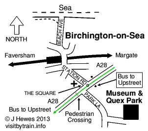 Birchington-on-Sea map