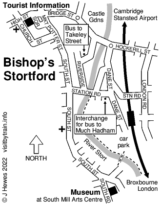 Bishops Stortford map