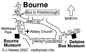 Bourne map
