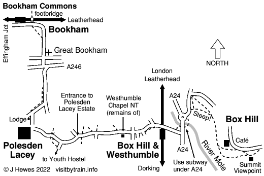 Box Hill map