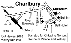 Charlbury map