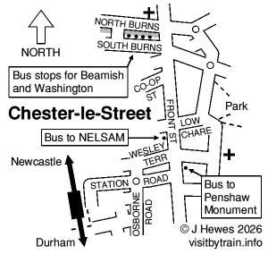 Chester-le-Street map