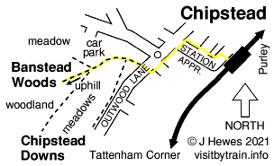 Chipstead map
