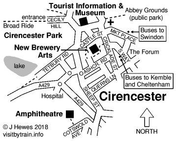 Cirencester map