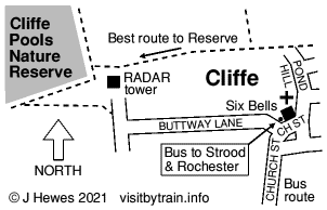 Cliffe map