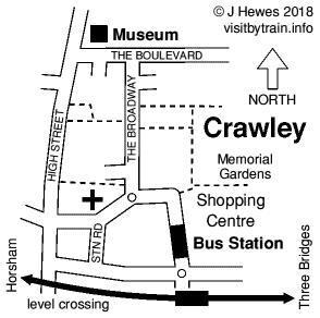 Crawley map