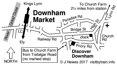 Downham Market map