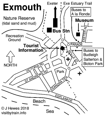 Exmouth map