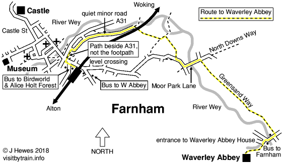 Farnham map