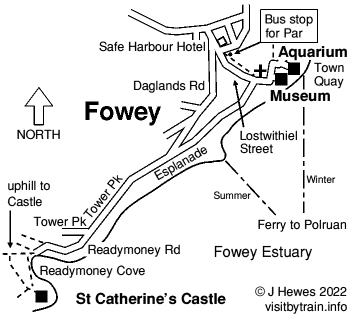 Fowey map