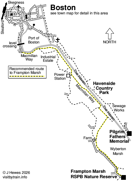 Frampton Marsh map