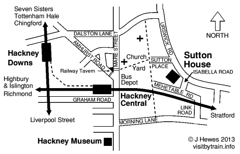 Hackney map