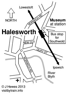 Halesworth map