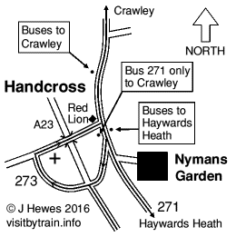 Handcross map