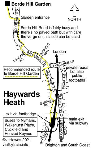 Haywards Heath map