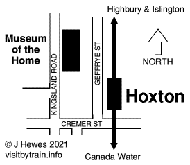 Hoxton map