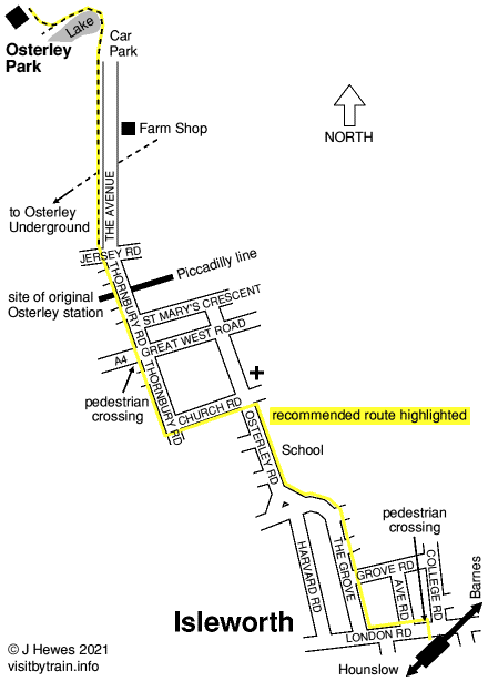 Isleworth map