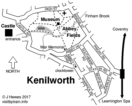 Kenilworth map