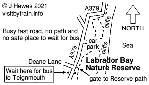 Labrador Bay map