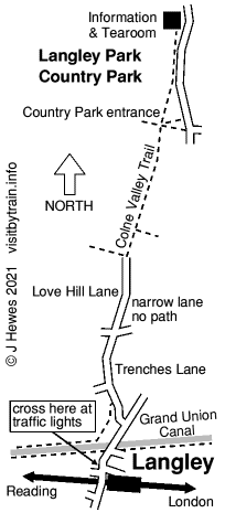 Langley map