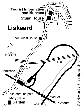 Liskeard map