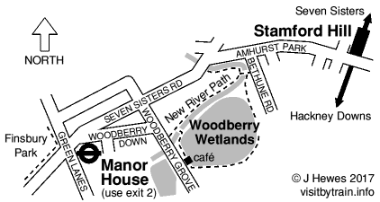 Manor House map