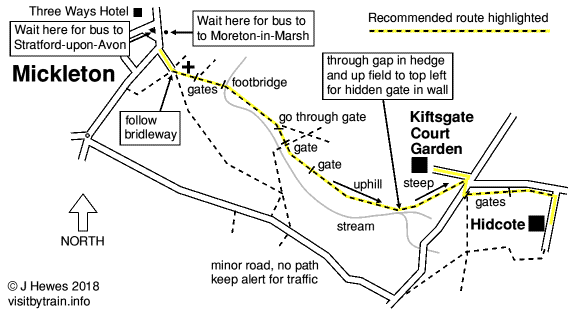 Mickleton map