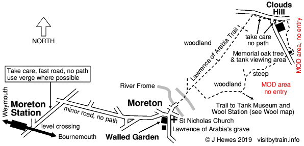 Moreton map