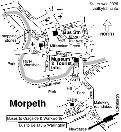 Morpeth map