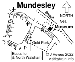 Mundesley map