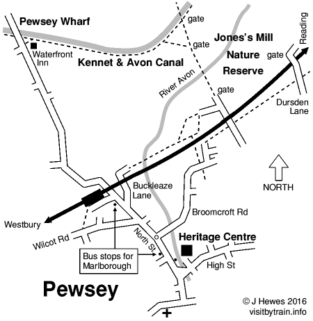 Pewsey map
