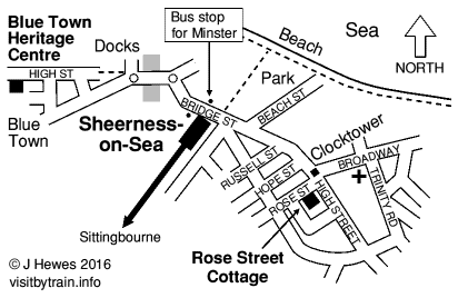 Sheerness-on-Sea map