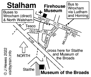 Stalham map