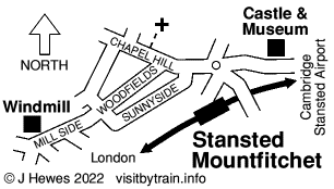 Stansted Mountfitchet map