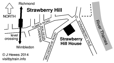 Strawberry Hill map