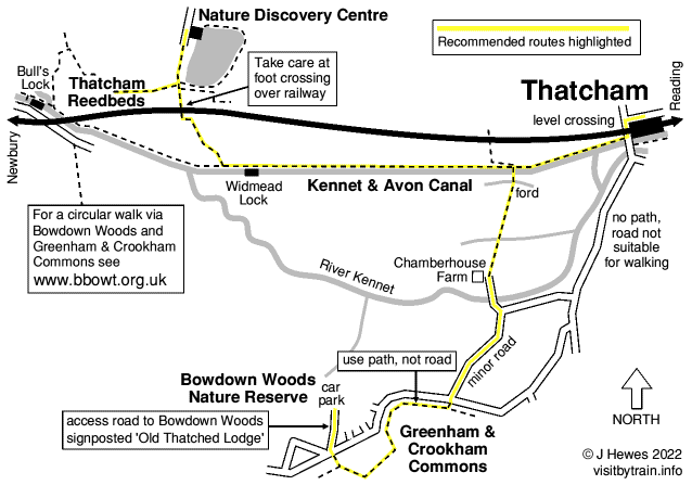 Thatcham Visit By Train A Station By Station Guide To Tourist 