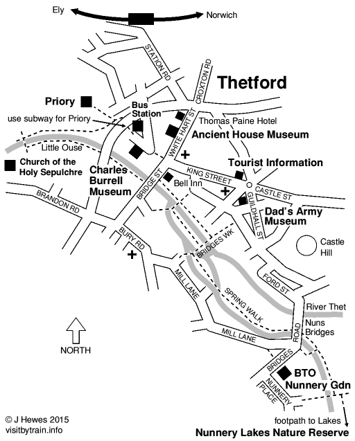 Thetford map