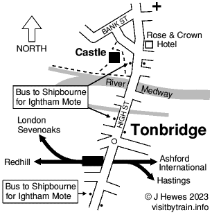 Tonbridge map