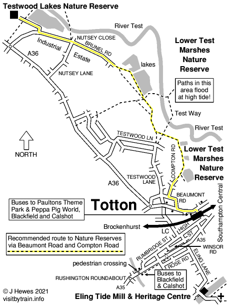 Totton map