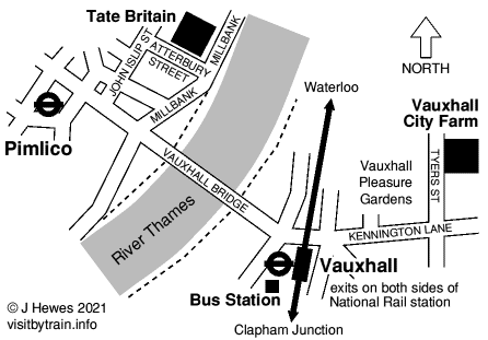 Vauxhall map