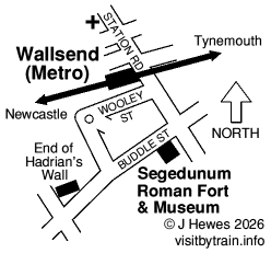 Wallsend map