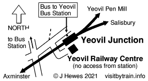 Yeovil Junction map